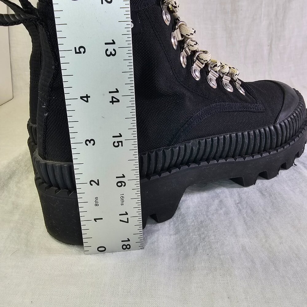Proenza Schouler Chunky Lug Sole High Top Platform Sneaker Ankle Boots EU40 - Picture 6 of 14